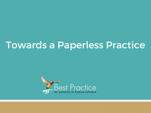 ONLINE COURSE 12 - Towards a Paperless Practice using Bp Premier