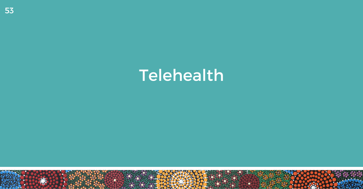 ONLINE COURSE 53 - Telehealth