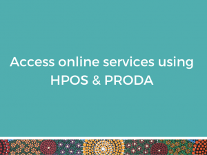 ONLINE COURSE 55 - Access online services using HPOS and PRODA
