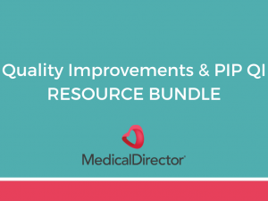 RESOURCE BUNDLE - PIP QI & Data Quality for MedicalDirector - Individual Practice Purchase only