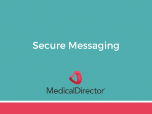 ONLINE COURSE 22 - Secure Messaging in MedicalDirector