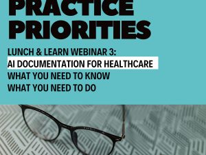 AI IN HEALTHCARE PRACTICE PRIORITIES WEBINAR (GOLD CLASS)