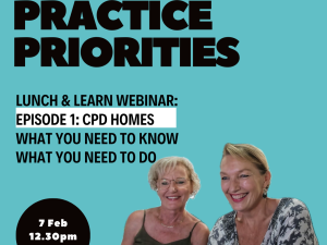 CPD HOMES PRACTICE PRIORITIES WEBINAR (GOLD CLASS)